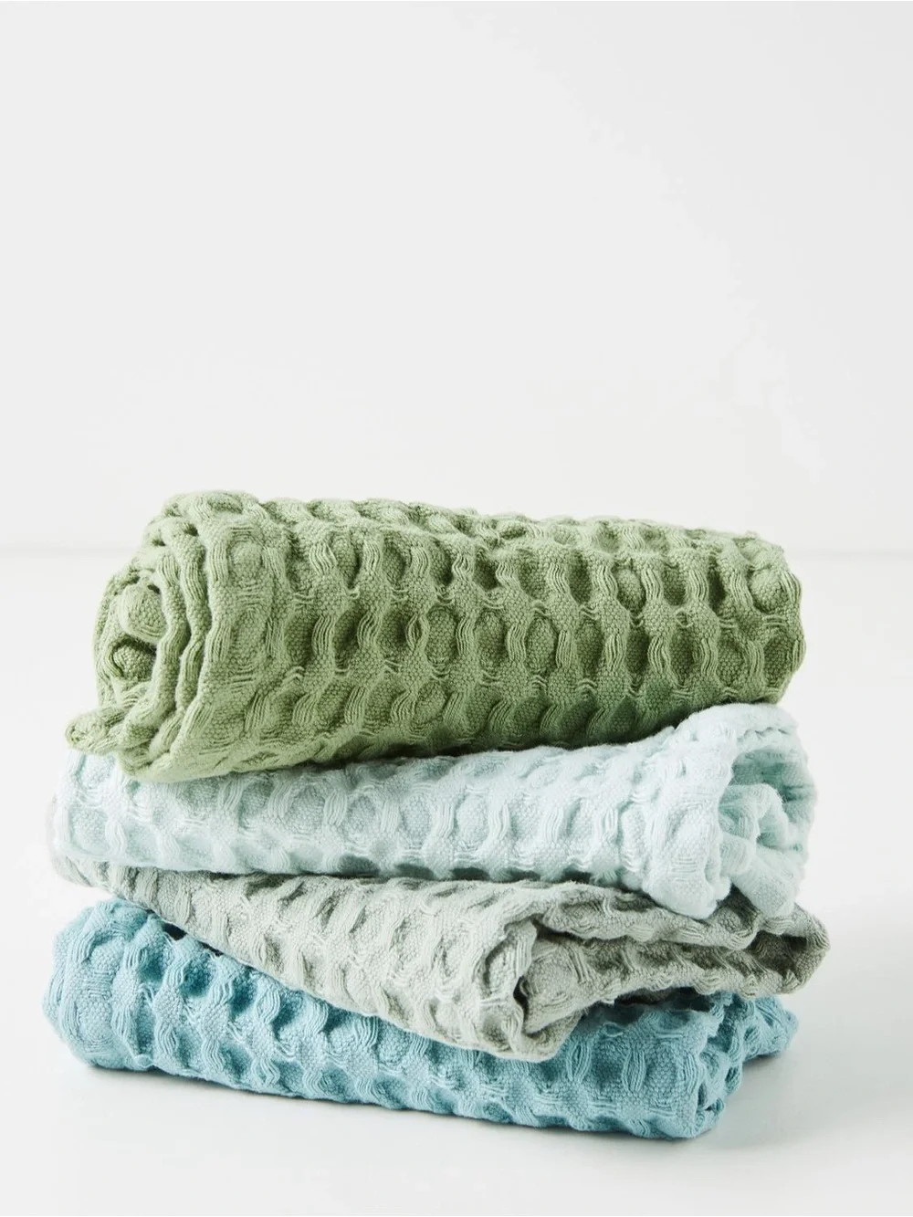 Anthropologie Waffle Dishcloths, Set of 4